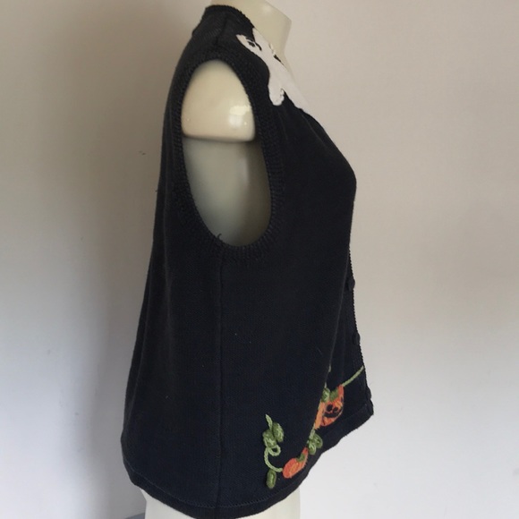 Halloween Vest Ghosts and Pumpkins - Picture 3 of 8